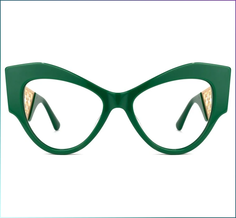 Unisex Leopard Eyeglasses Frames Women Anti Light Blocking Computer Blue Ray Glasses