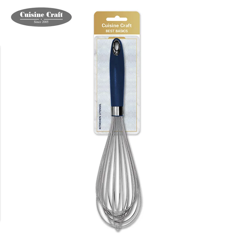 New design kitchen gadgets non stick manual wire whisk Egg Whisk egg beater with long handle