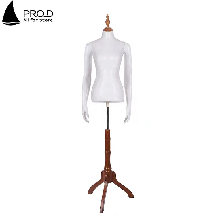 Window Display Korean Luxury Wedding Dress Mannequin New Style Female Half Body Mannequin