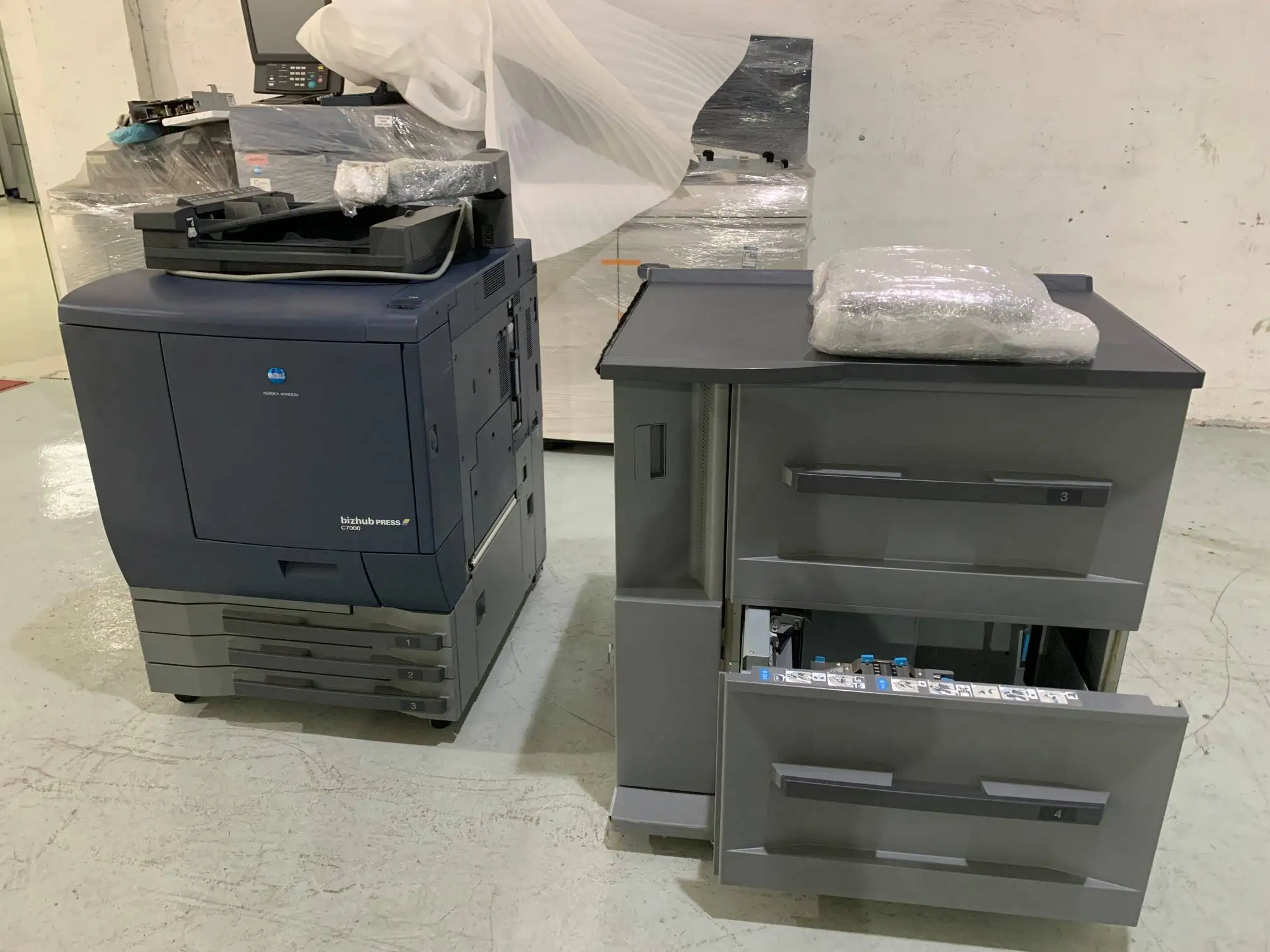 Refurbished c7000 c6000 Used Konica Minolta Printer Copier