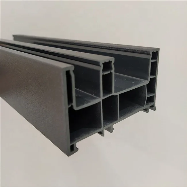 factory price plastic upvc/pvc profiles windows doors sliding window