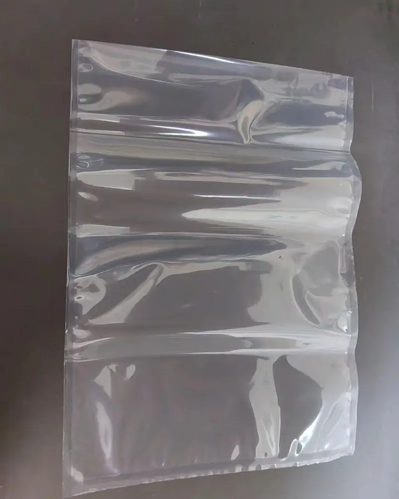 40CM*60CM 350 Micron 3 Side Sealed  printing Transparent clear Nylon plastic packaging Smooth Vacuum Seal Bag Pouch