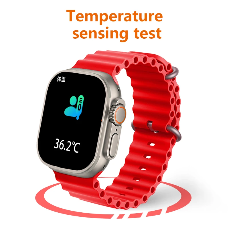 BAVIN Touch Screen Wireless IP68 Waterproof 2.0 HD Charging Stereo Music NFC Healthy Fashion Sport Smart Watch WS8PLUS