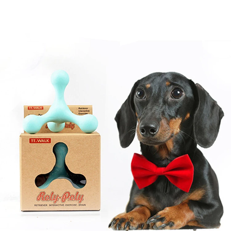 Colorful Dog Toy Rubber Dog Ball Pet Accessories Pet Dog Durable Pet Chew Toy Ball