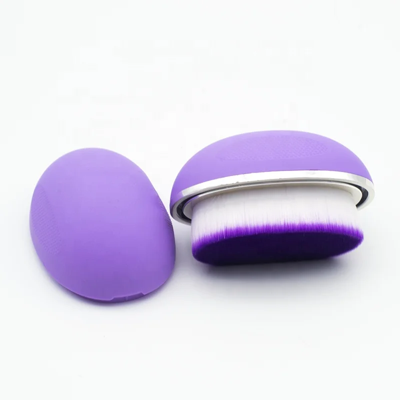 Guyo Magic Egg Shape Single Powder Nail Dust Brush for Plastic