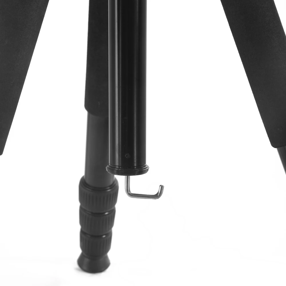 professional aluminum tripod  adjustable ball head  three angles adjustment  great travel camera tripod stand for dslr camera