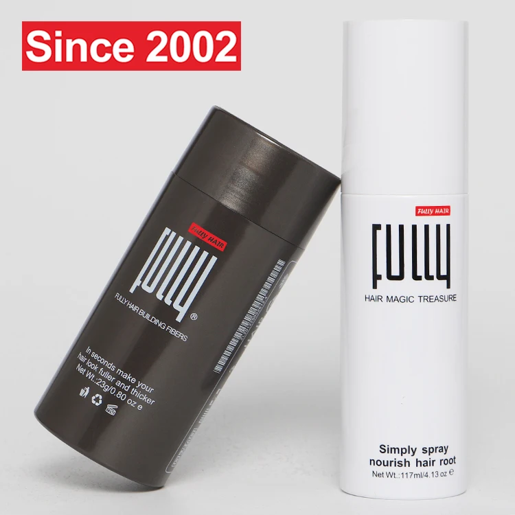 Factory Price Men And Women Apply FULLY Hair Filler Powder Keratin Hair Building Fibers