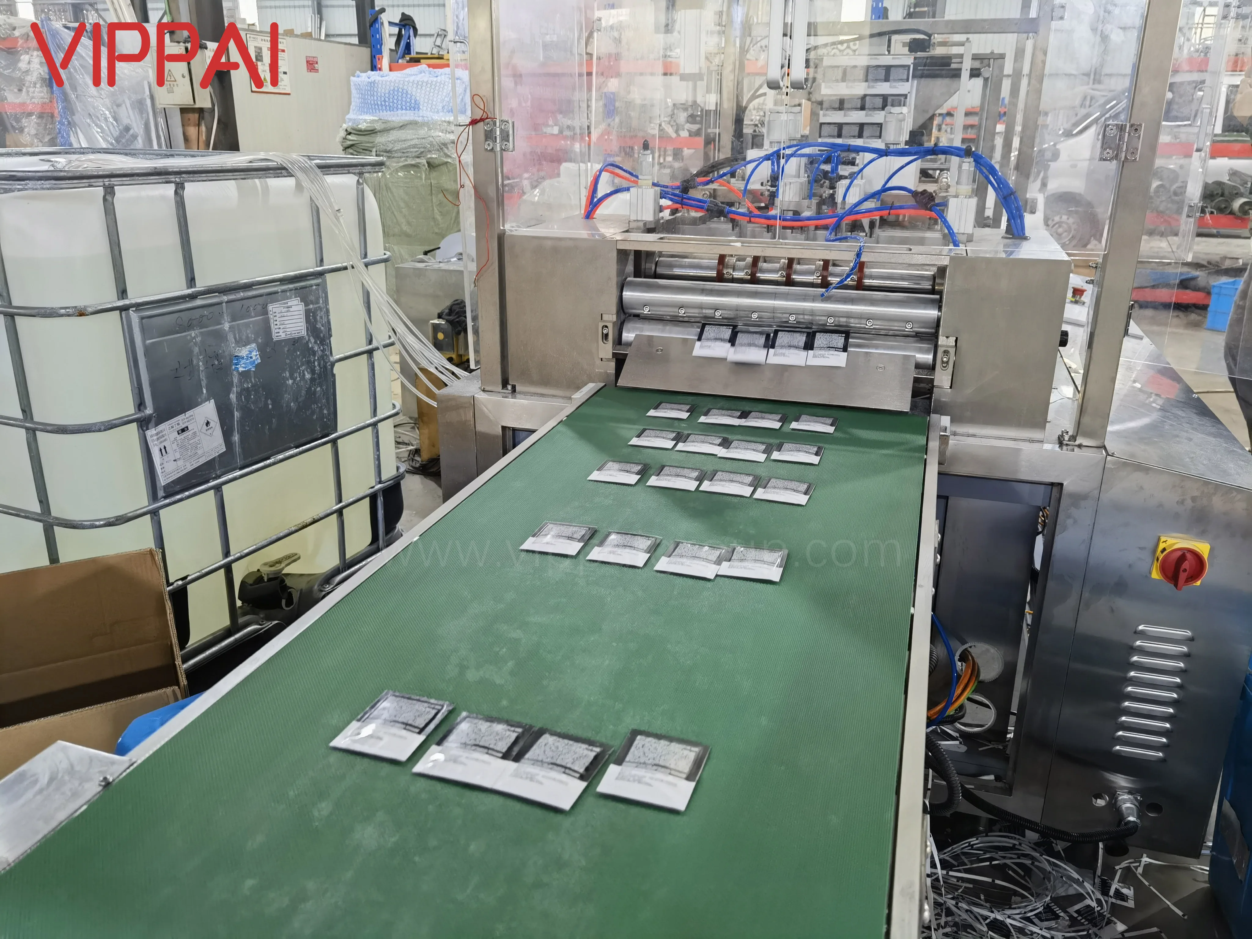 VIPPAI(Viroo) 2023 New Generation Singe Sachet Alcohol Swab Pads Wet Wipes Packaging Making Machine Manufacturers