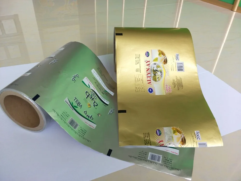 Aluminum foil laminated paper for butter wrapping printed chocolate foil wrappers paper aluminum foil
