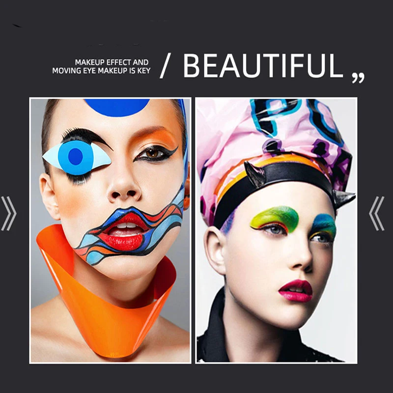 12 Colors Art Halloween Party Fancy Dress Makeup Professional Body Oil Painting Face