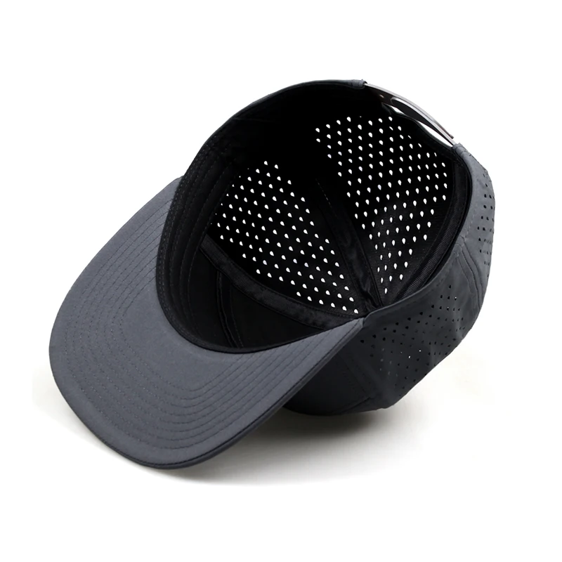 Performance Snapback Hat Water-Resistant Baseball Cap for Men & Women outdoor sun visor nylon breathable sports golf tennis cap