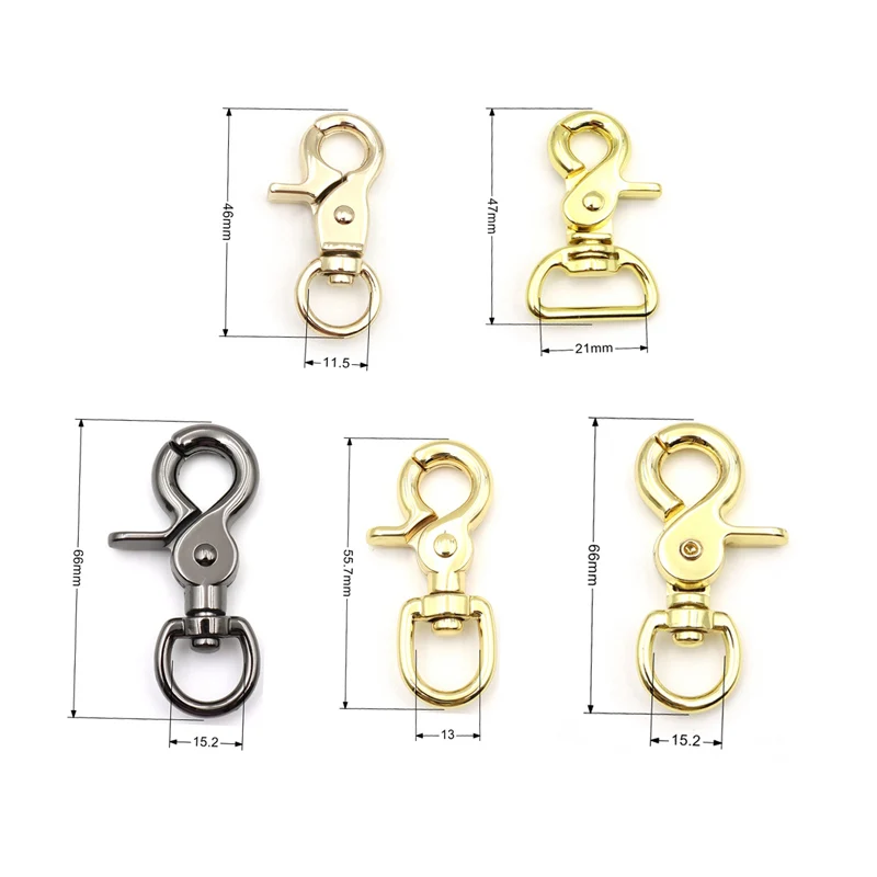 wholesale swivel snap hook dog swivel snap hook nickel Snap Clasp Lobster Hooks