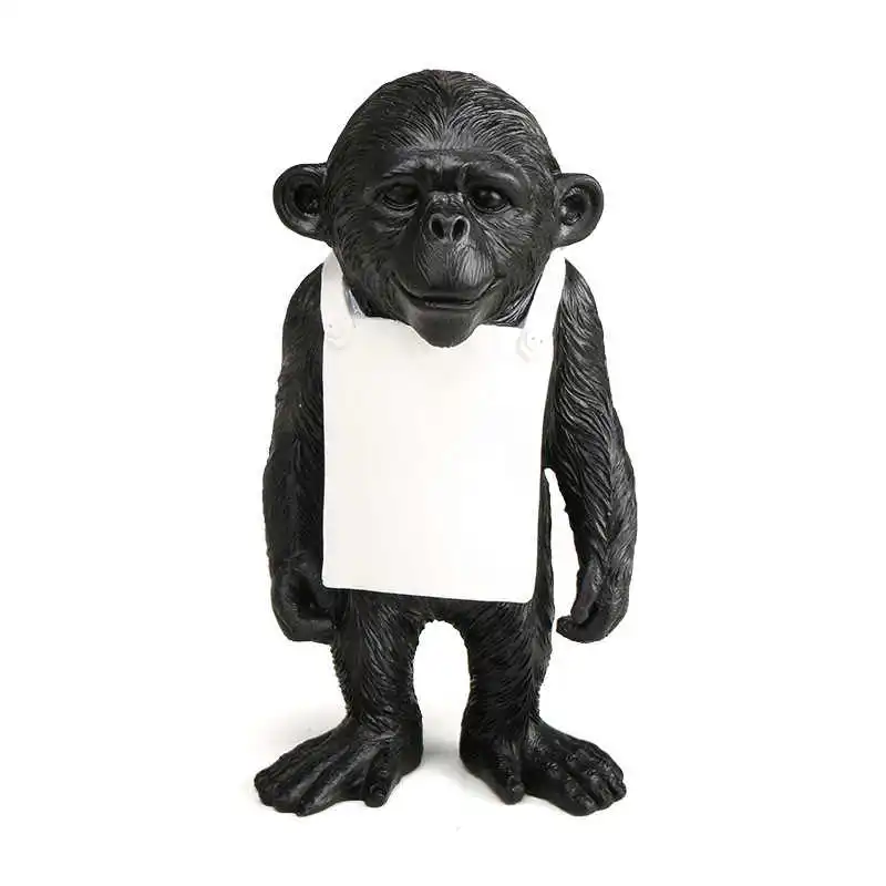 Cross-border Banksy Banksy Ornament Series Orangutan Ornament Creative Gifts Convenience Stickers Sticky Notes Desktop Ornaments