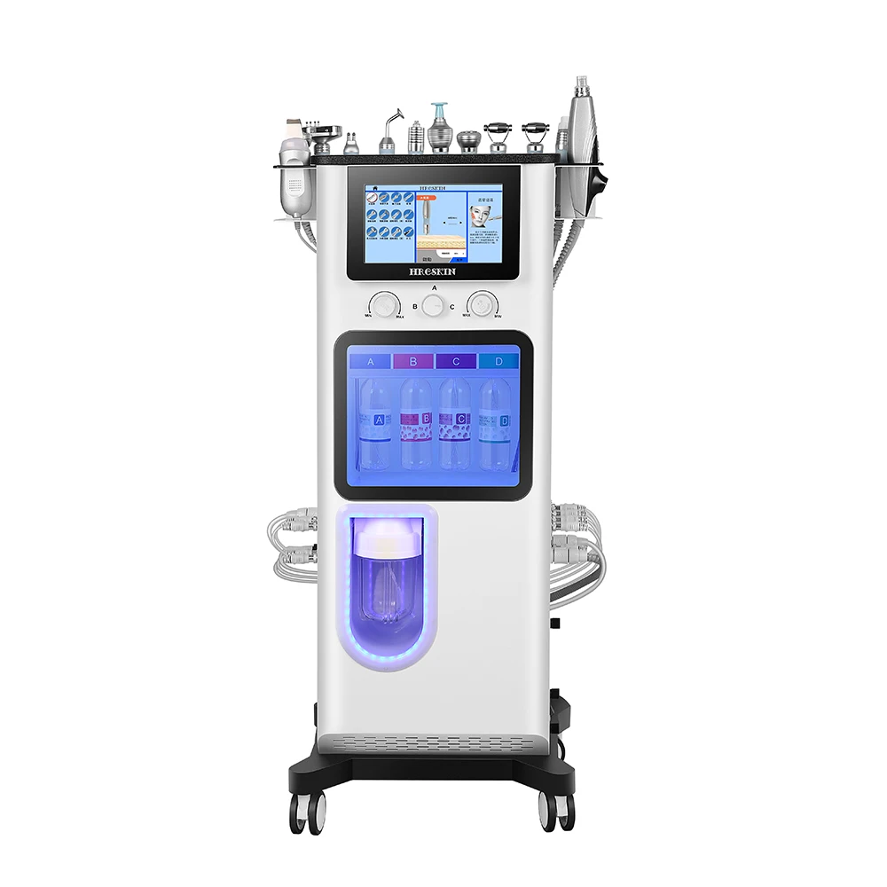 Professional Skin Care Hydra Jet Peel Face Cleaning Beauty Machine Hydra Oxygen Facial Lifting Machine Hydrodermabrasion Machine