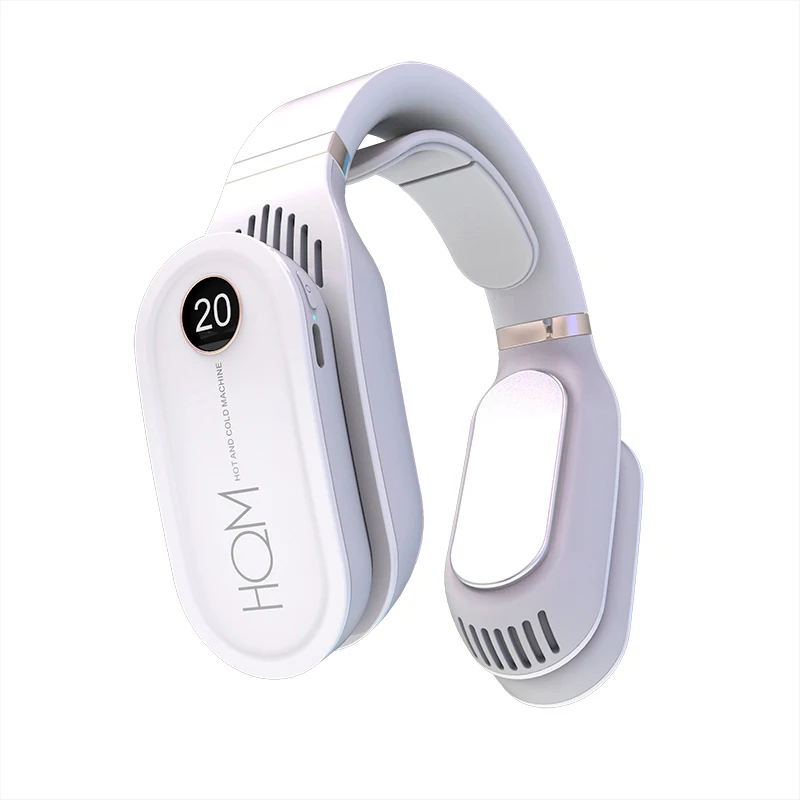 Портативный мини 2 в 1 Электрический гаджет ледяная Шея охлаждение Спорт на открытом воздухе жизнь Usb 5v воздушный вентилятор портативный шейный нагреватель и кулер