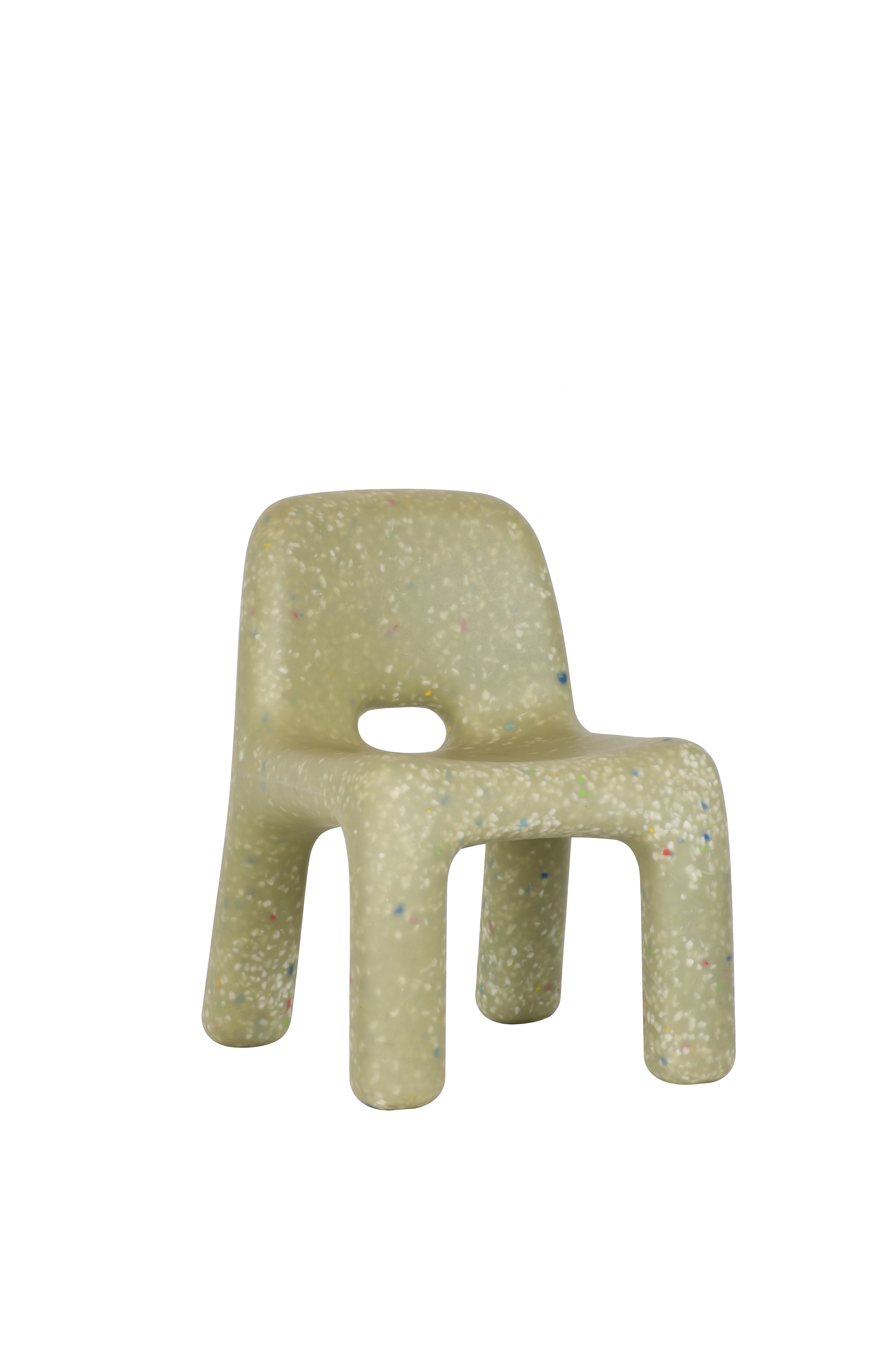 Simplicity has an original and mysterious beauty Durable Eco Materials Modern High-quality Rotational Plastic Chair