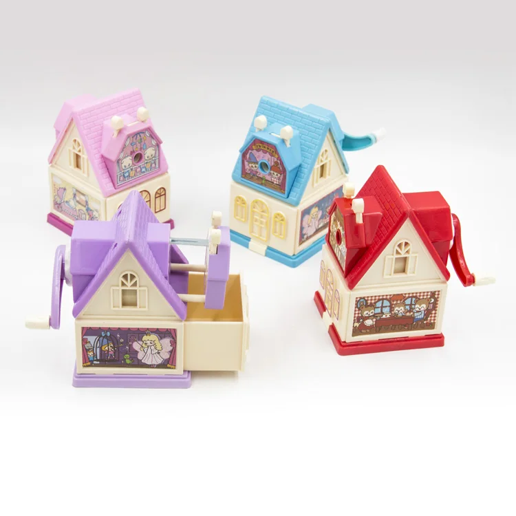 Школьные принадлежности канцелярские товары рекламные дома механическая ручная точилка для карандашей для детей