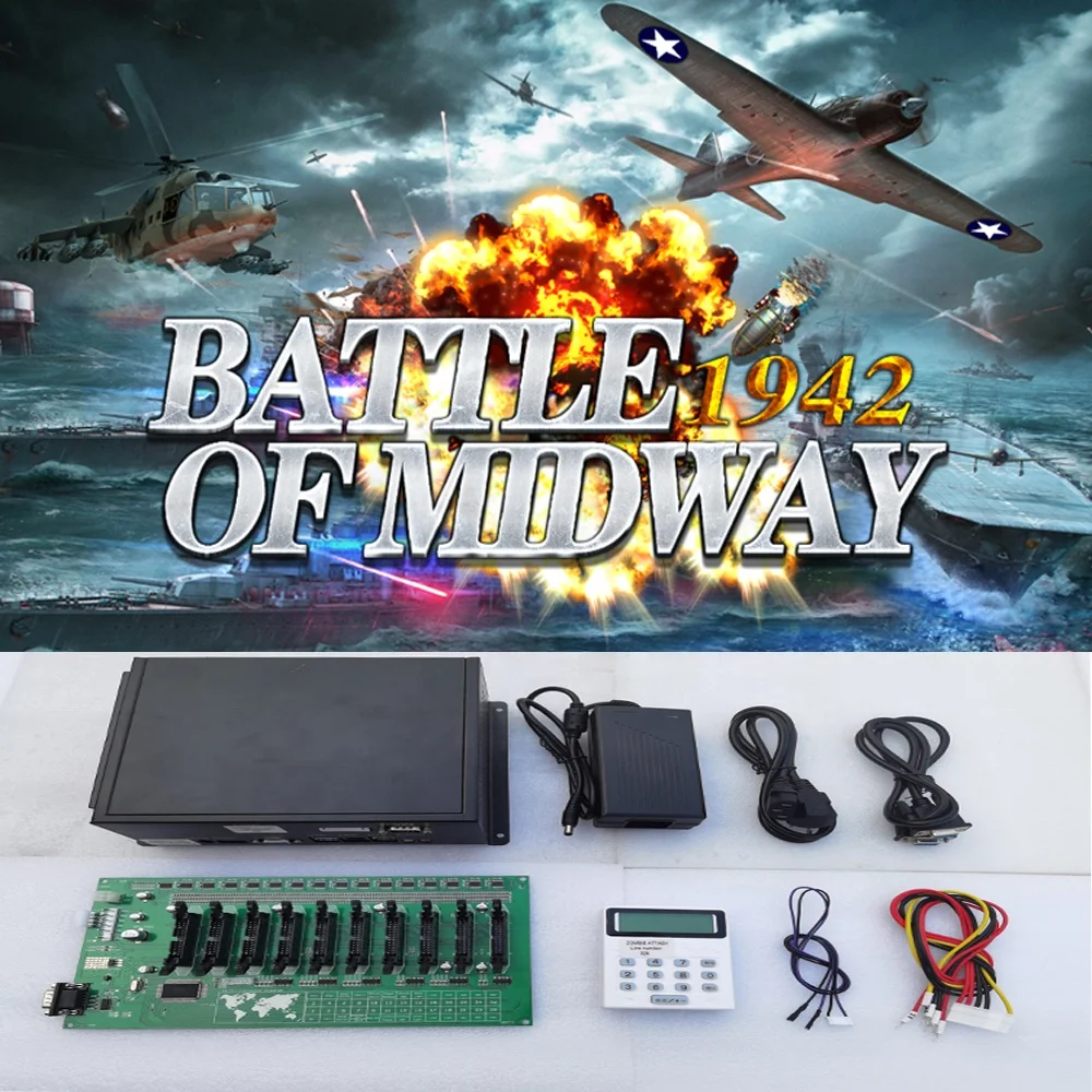 Hot Battle of Midway Airplane Shooting Game Board/fish Hunter Game Board  Shooting Fishing Fish Game