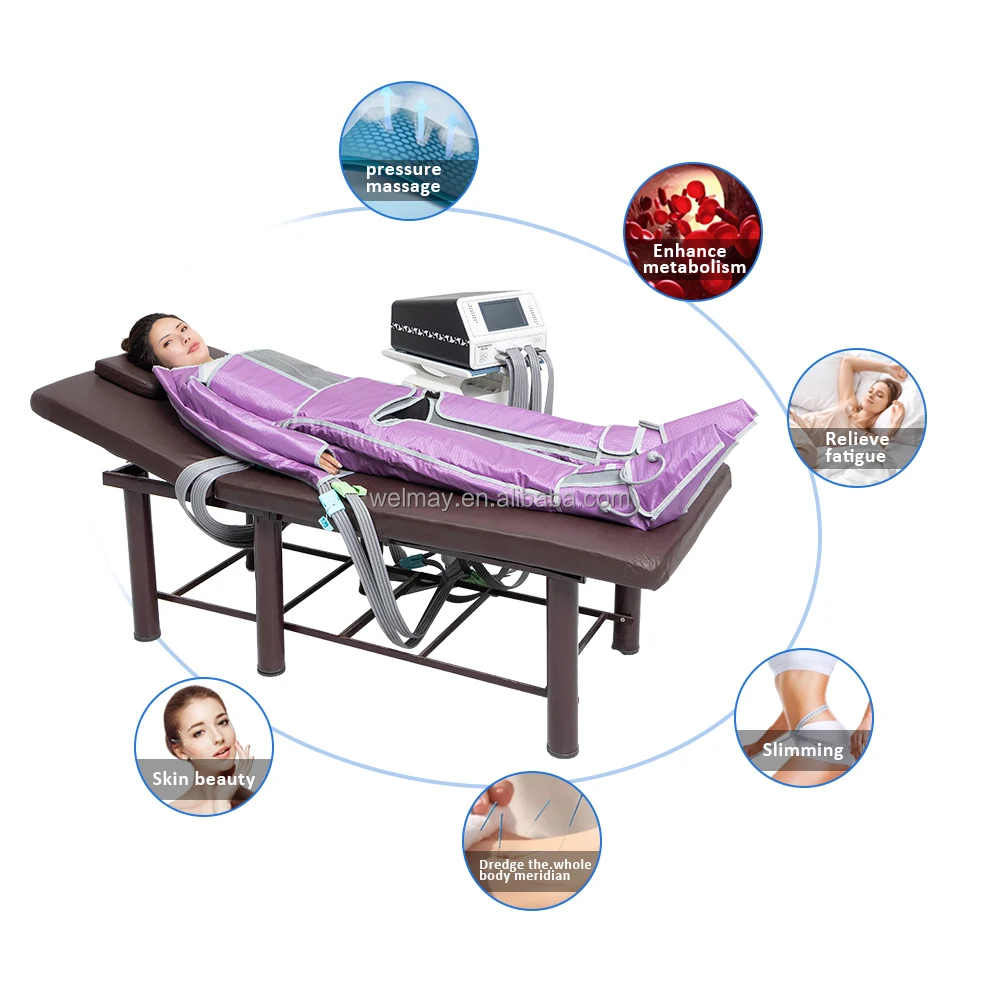 Newest Design Top Sale 3 in 1 Professional Pressotherapy Infrared Slimming Lymph Drainage Air Compression Pressotherapy