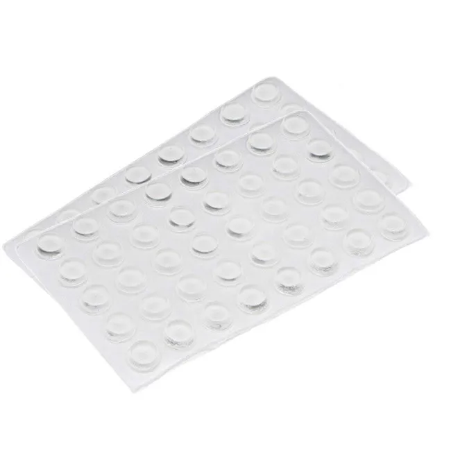 Self Adhesive Round Silicone Rubber Bumpers Anti Slip shock absorber Feet Pads Damper