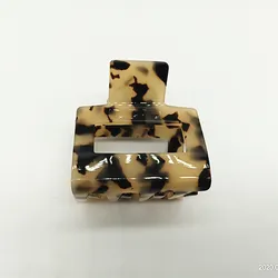 Fashion Wholesale Acetic Acid Small Korean Jaw Clips Style Accessories Extensions Woman Hair Claw Clip