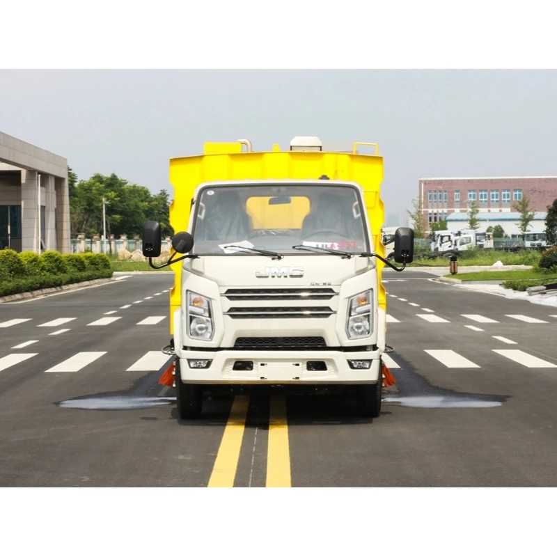 Sweeping car solenoid valve group and hydraulic system JMC Shunda 5.5 cubic meter sweeping car