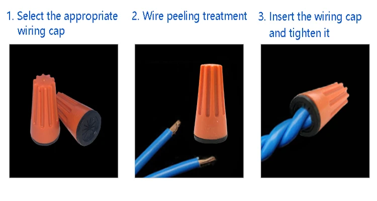 
IP68 waterproof Cable end caps underground underwater Wire Joints Closed End Connector Wire Crimp Connector 