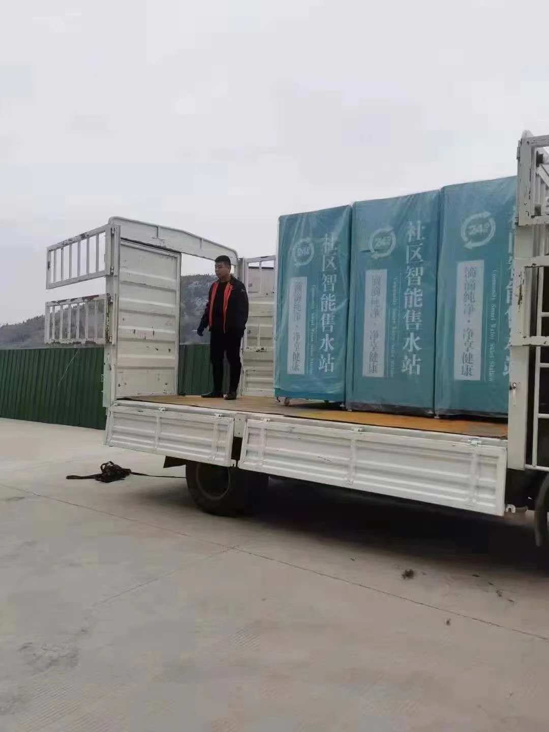 800GPD OEM ODM Purified Water Vending Machine Reverse Osmosis Dispenser for Sales