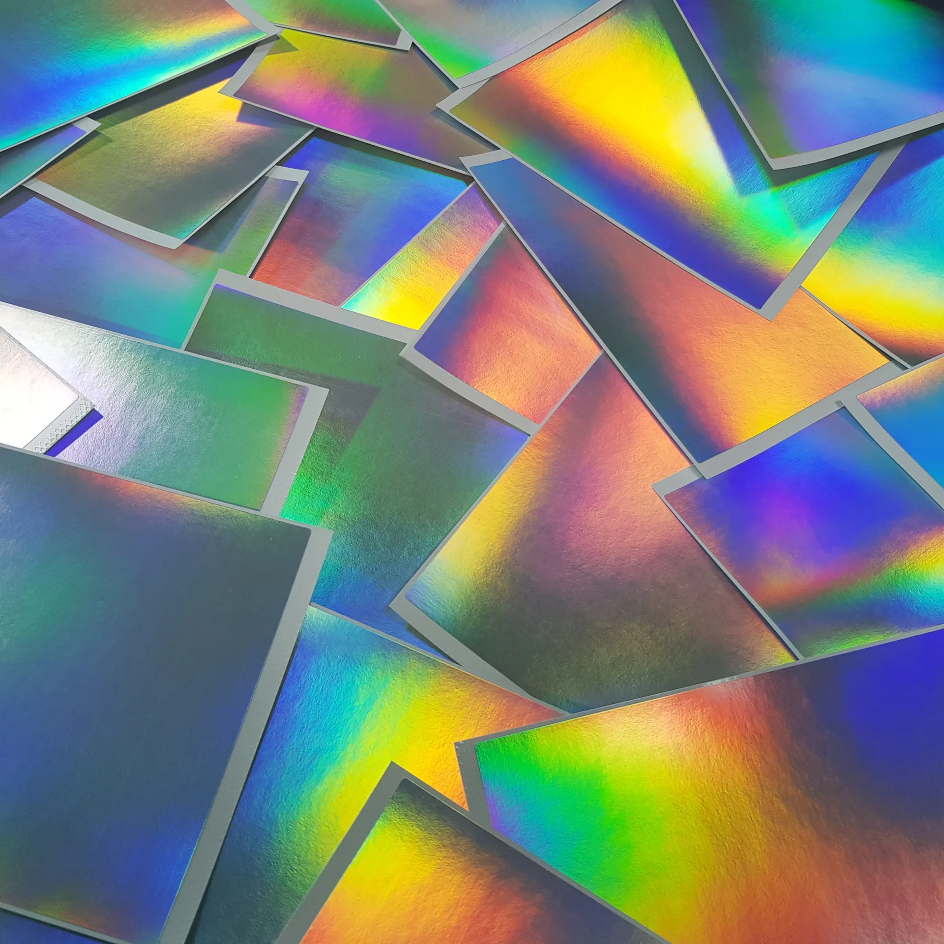 Custom A4 Eggshell Vinyl Roll Holographic Adhesive Sticker Paper for Graffiti
