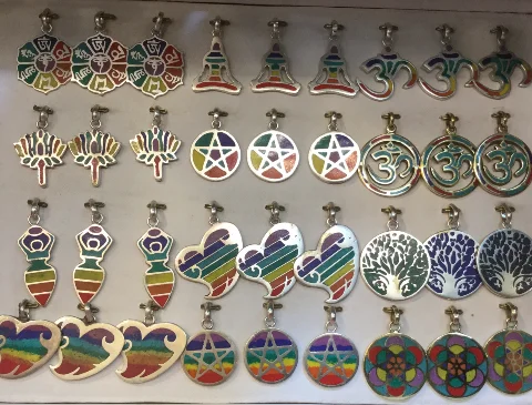 Tibetan Religious Metal Pendant