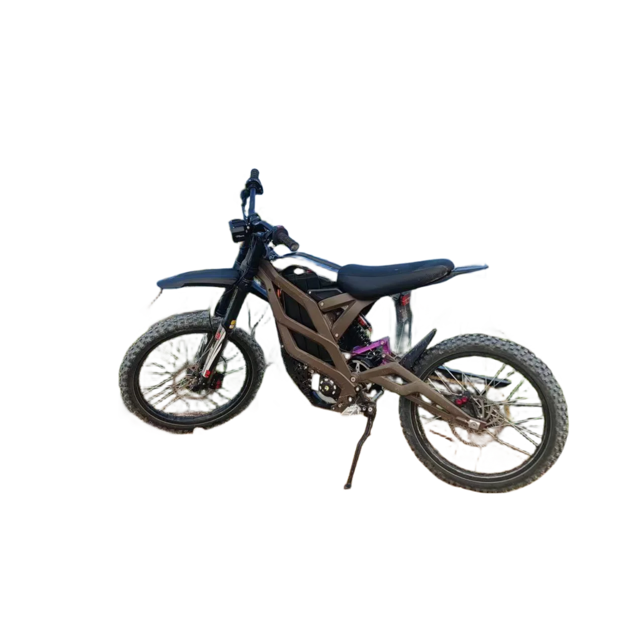 RisunMotor Mid-drive 72V 8000W Electric Motorcycle Style Super Mountain eBike FC-2 Bomber Electric Bicycle