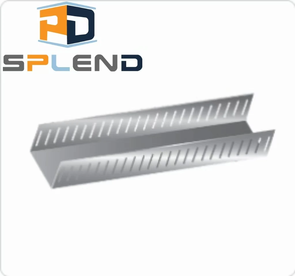 Professional Design Head of Wall Deflection Systems Steel Stud Customized Slotted Deflection Track