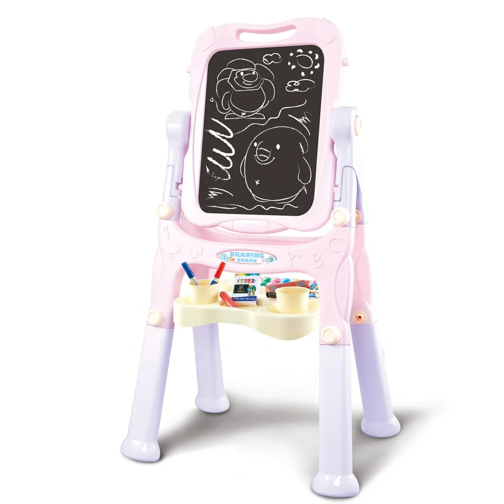 Два раза магнитная доска для рисования художественный мольберт для детей Crayola флип 2 двухсторонний мольберт для детей ясельного возраста Детские доски для рисования