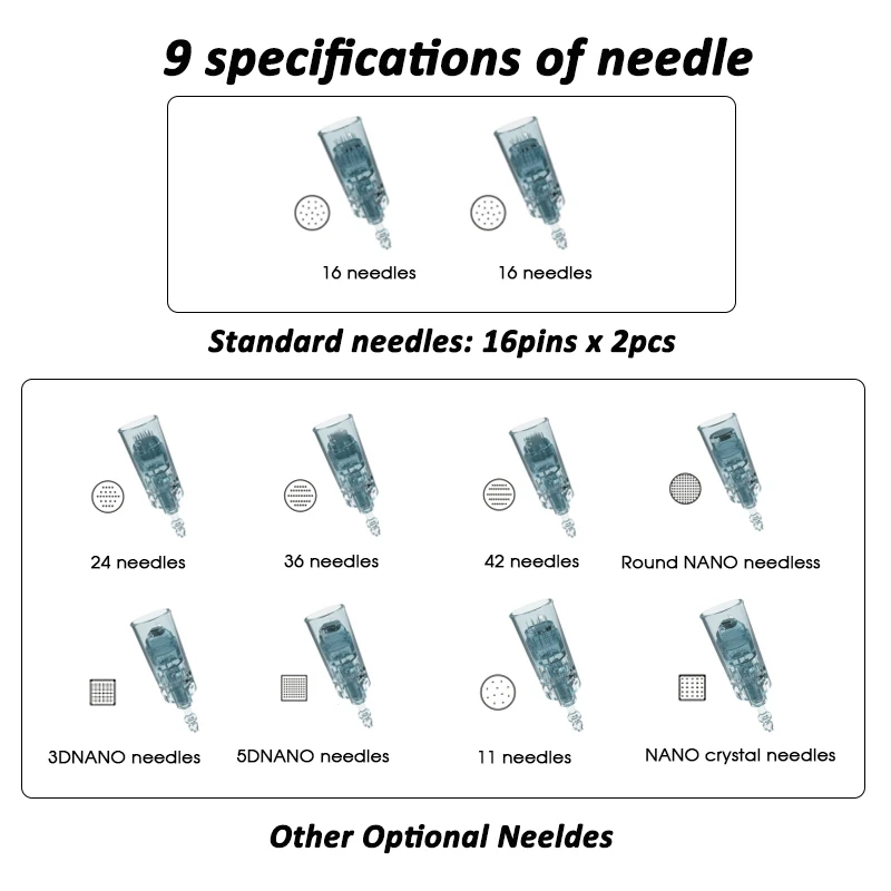 korean mesotherapy 42 needle caneta electric customize logo professional dermapen nano microneedling pen