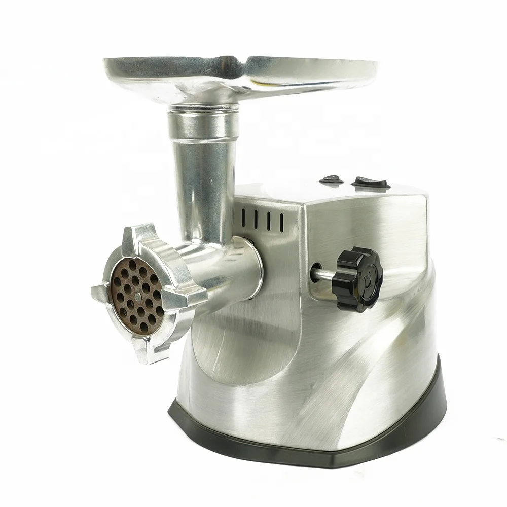 
wholesale easy to use safe factory production certification 500-1200W small stainless steel small meat grinder 