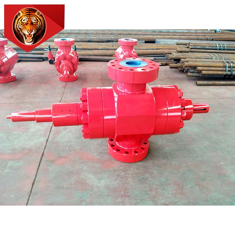 Tigerrig API 16A cameron shaffer type single ram bop shear ram well blowout preventer ram preventer for oilfield well drilling