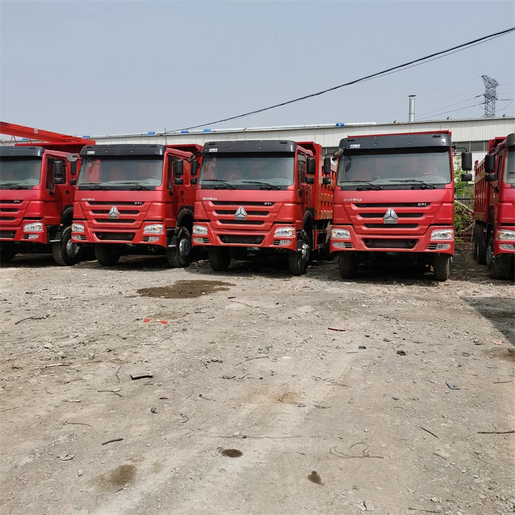 Used sinotruk howo 12 wheels dump tipper truck price