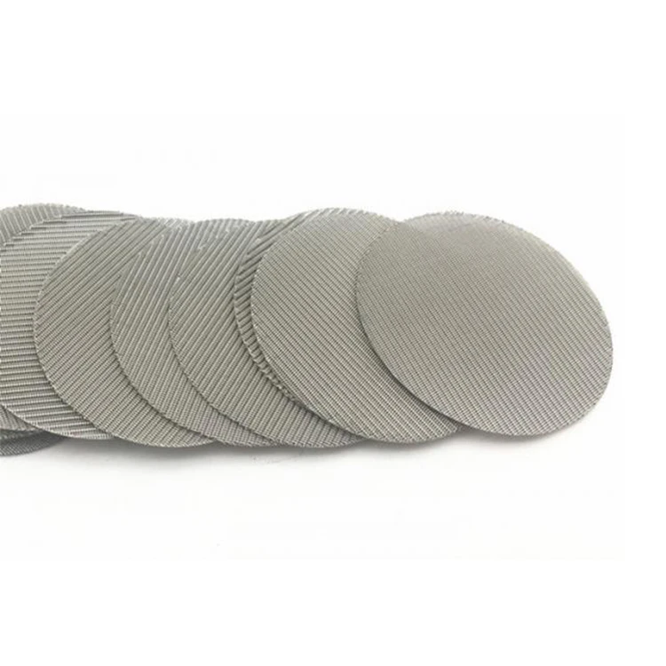 Однослойный фильтр-диск из нержавеющей стали 304 316