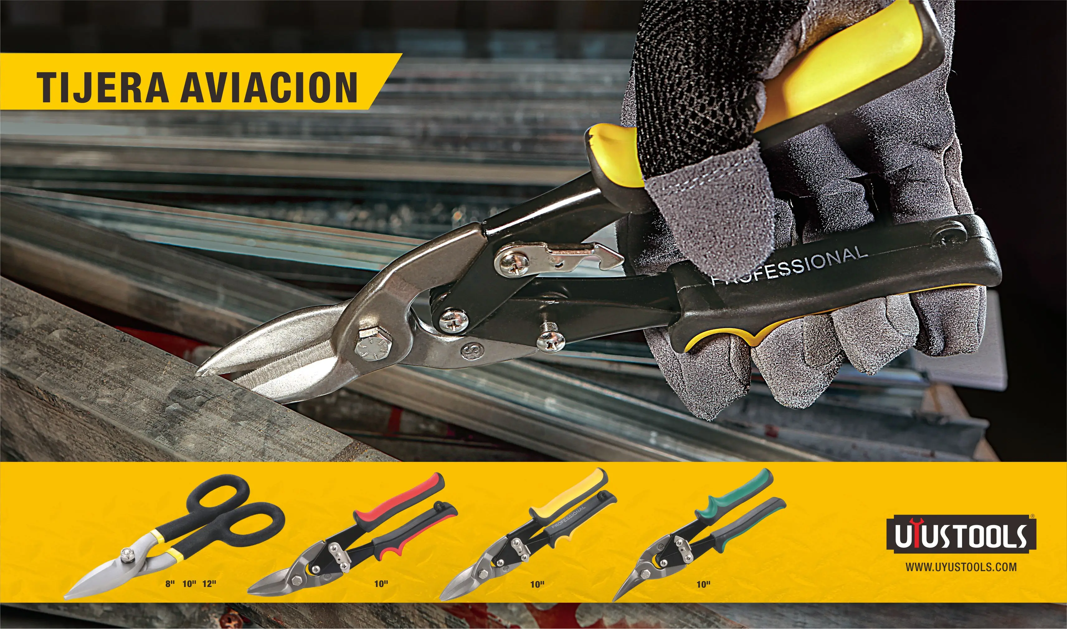 Stock Hand Tool Left Aviation Snip