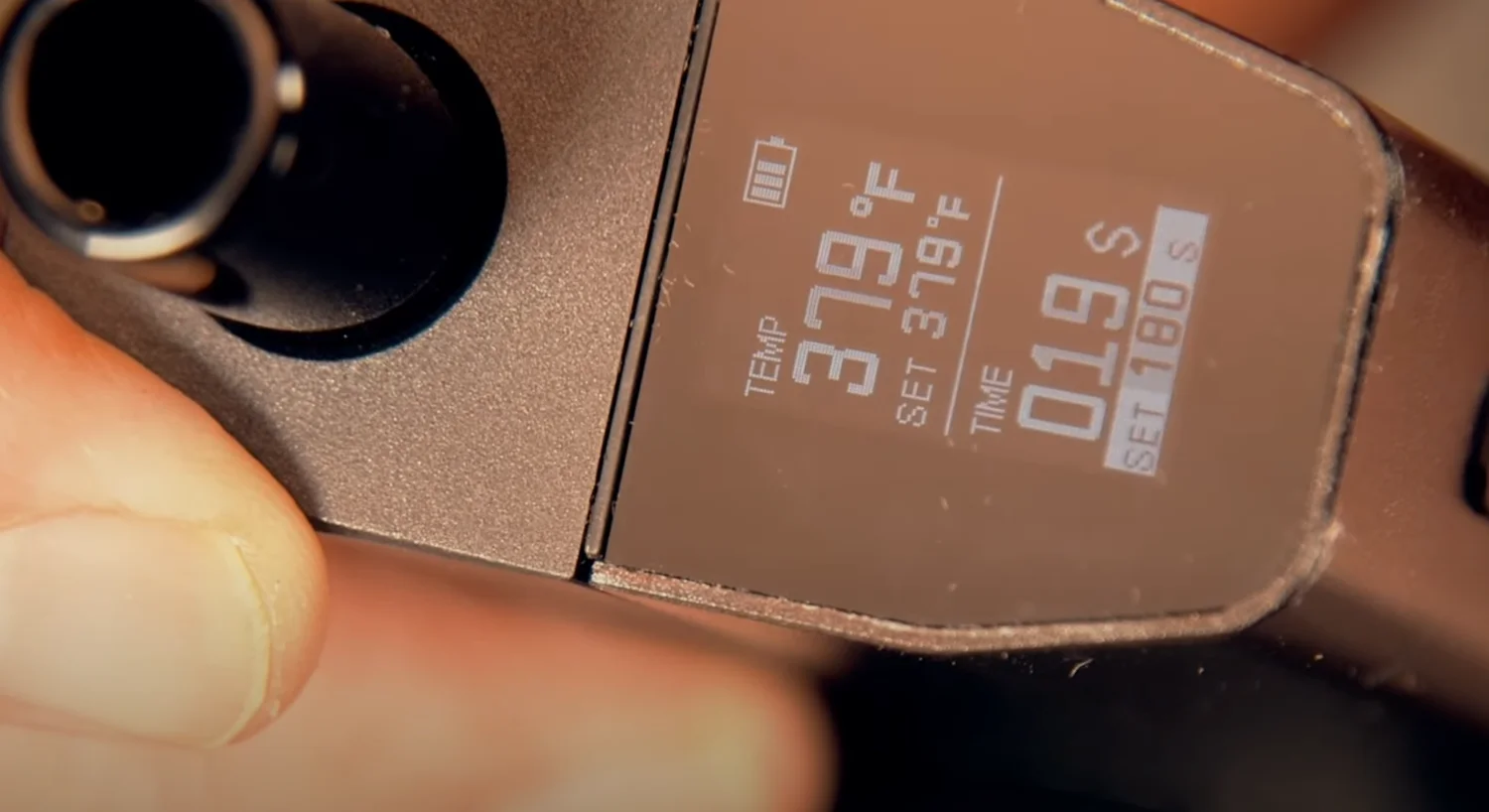 Working time setting