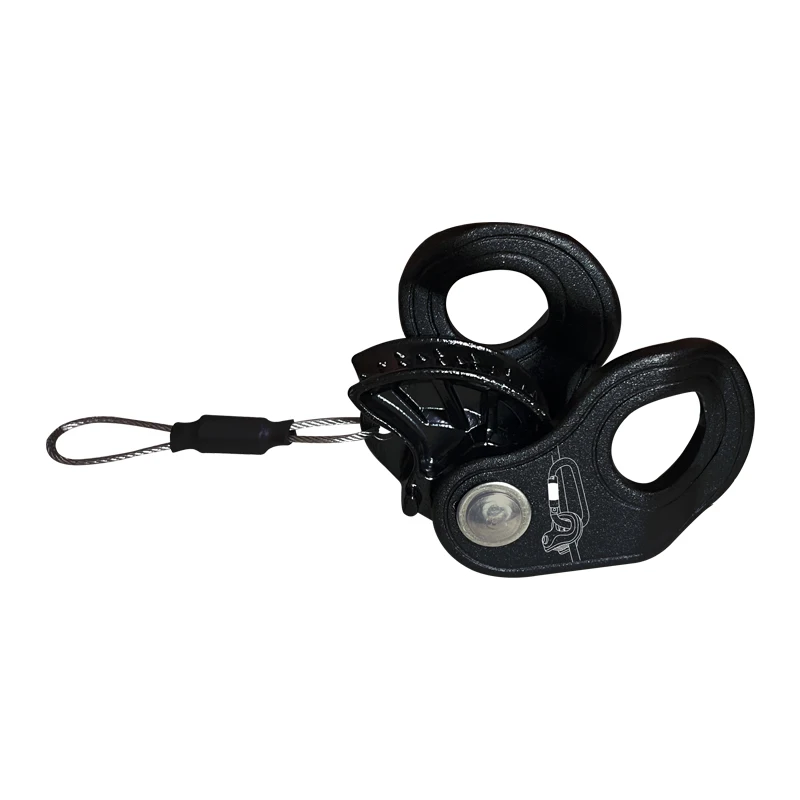 Rope Grab, Fall Arrestor Ascender,  Grip Clamp, Self-Locking Fall Protection Belay Device for Rock Climbing