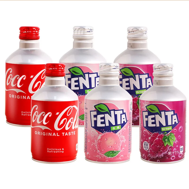Japan Fantaa Carbonated Drinks 300ml Flavor Carbonated Soft Drink Soda Water