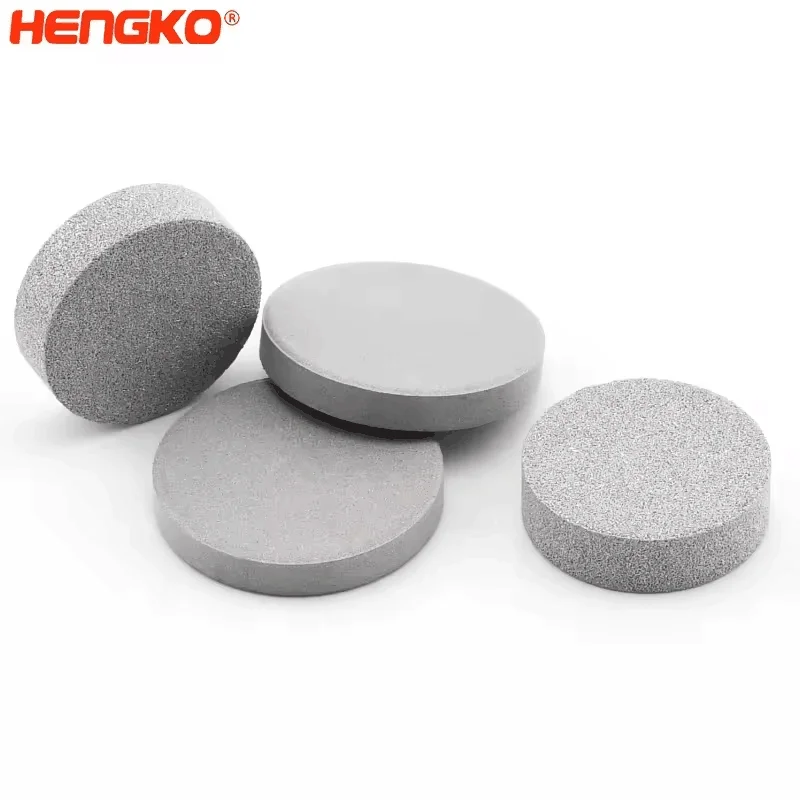 OEM Sintering Filter Element Disc 316L Stainless Steel 0.5micron Sintered Metal Filter Sheet