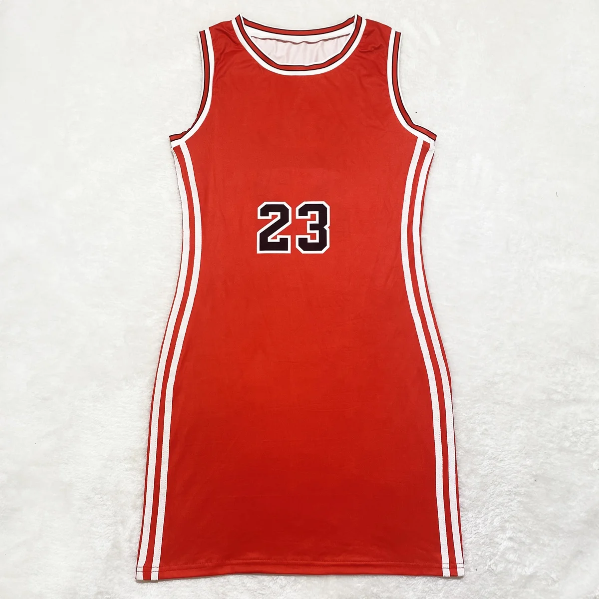 In Stock Factory Price Mesh James 23 Durant 7 Curry 30 Wade 3 Stitched Pink Green Blue Sexy Women Long Basketball Dress Jerseys