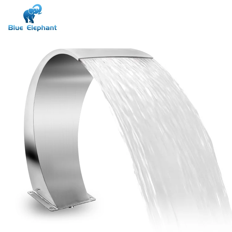 Swimming Pool Accessories Swimming Pool Equipment Stainless Steel Waterfall For Pool Waterfall
