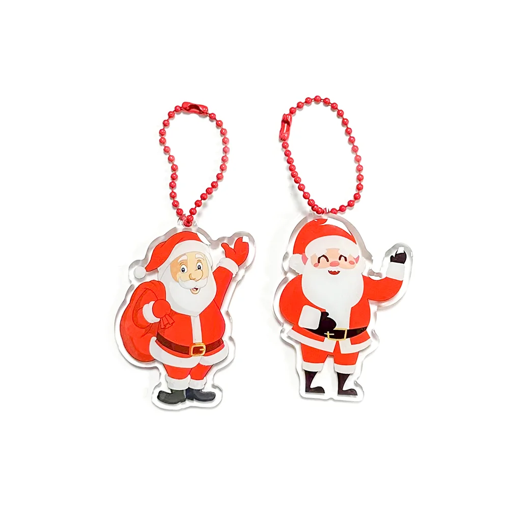 Acrylic Keychain Epoxy Holographic Star Mass Production  Customizable Acrylic Charm