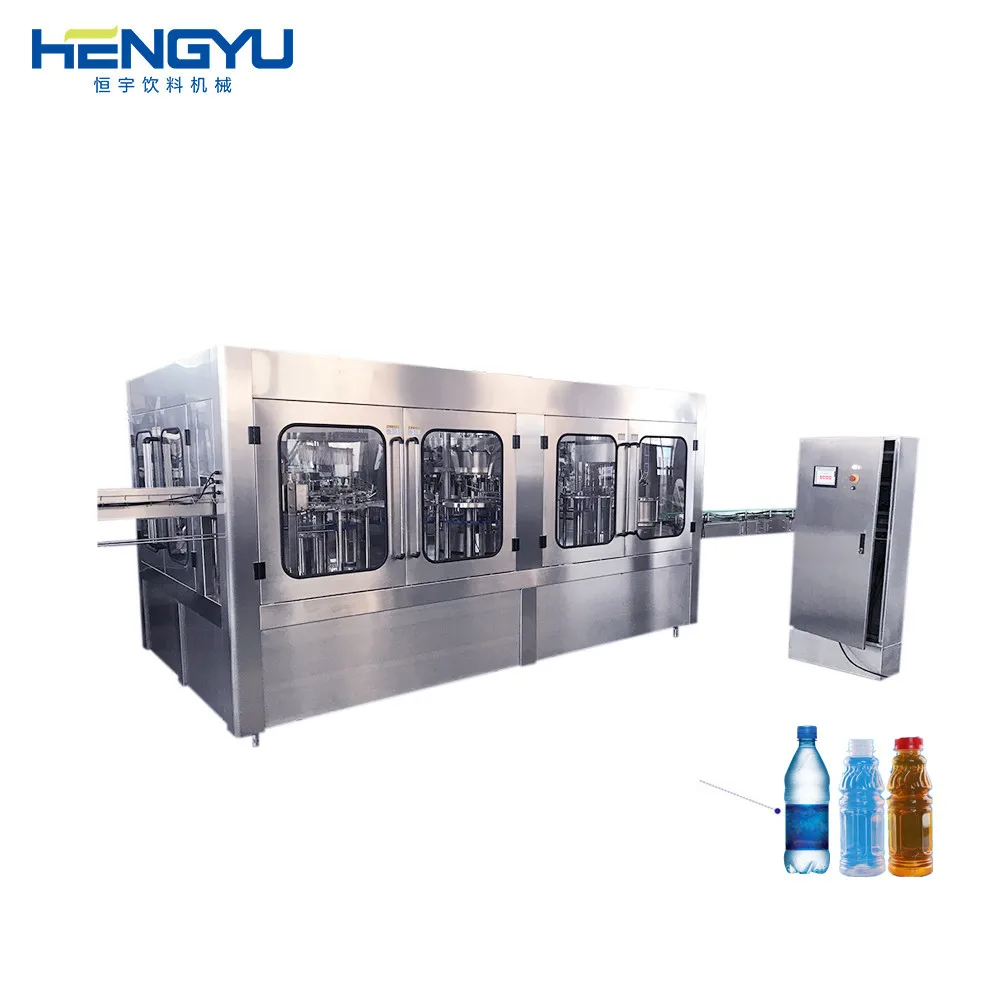 Hengyu 2023 sparkling water filling machinery price industrial soft drink fill machine manufacturing plant Cola making equipment