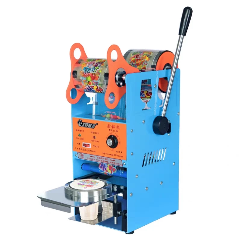 Commercial manual drink sealing machine milk tea cup soymilk sealing machine cup press machine