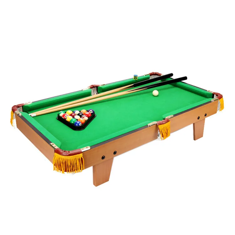 
Huangguan Decompression Tiktok Mdf Wooden Mini Indoor Billiards Cue Stick Table Top Games 