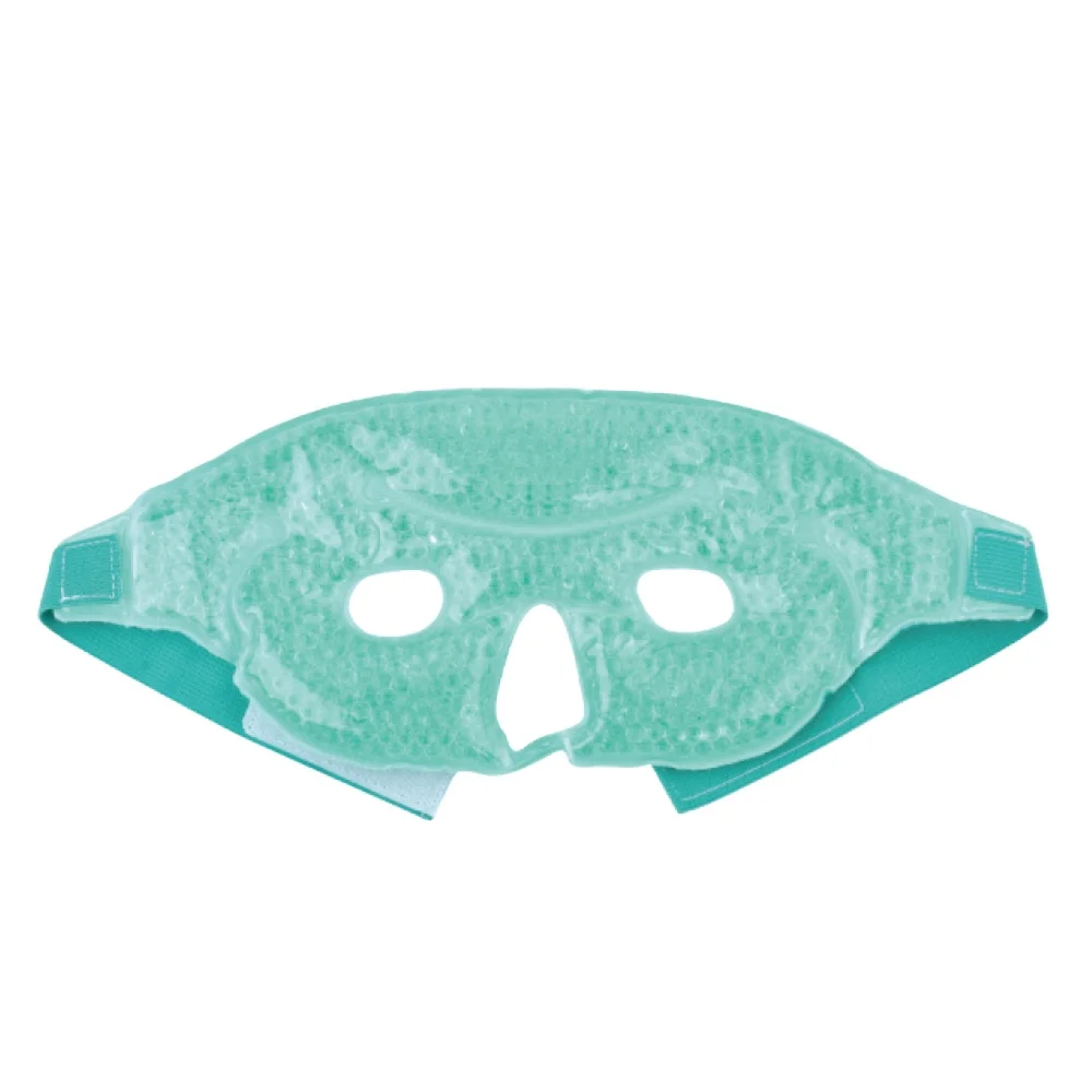 Microwavable Medical Spa Ice Cooling Cold gel Bead ice Pack Half Size gel eye Mask